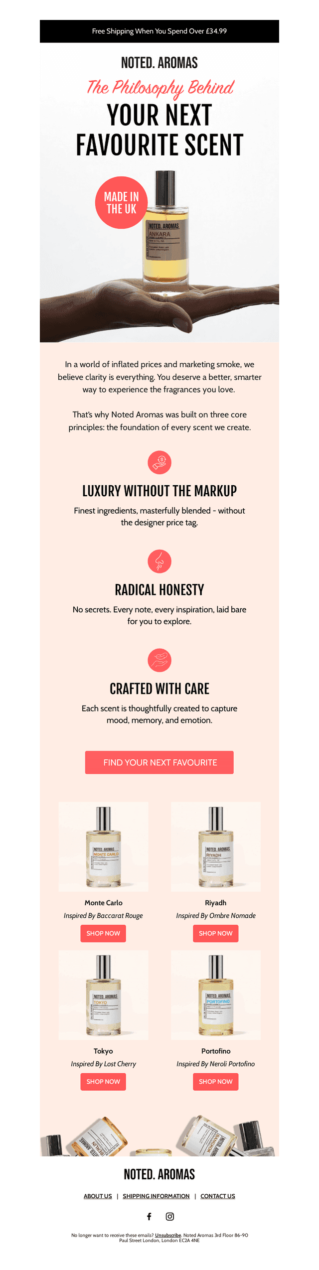Luxury. Honesty. Craftsmanship.