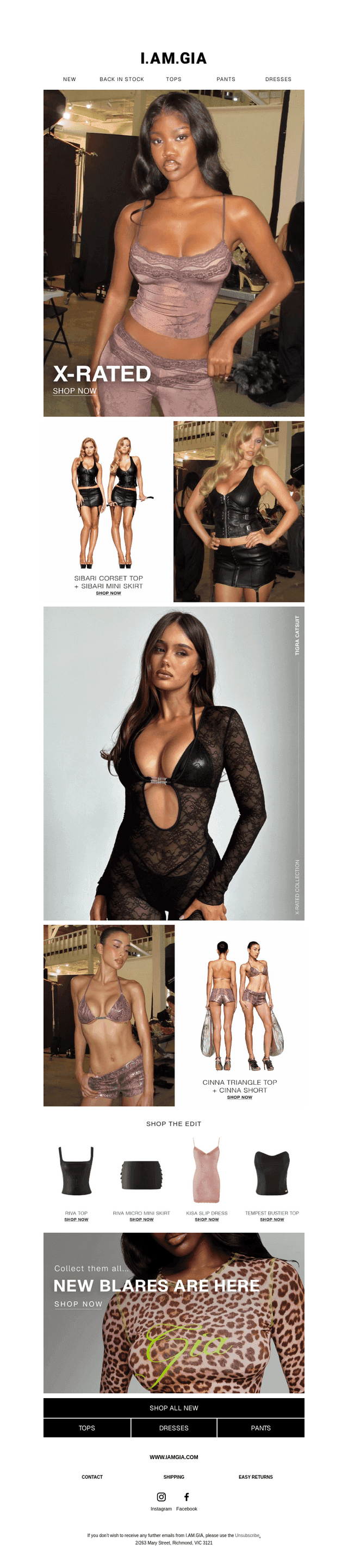 Your after-dark uniform: X-RATED EDIT