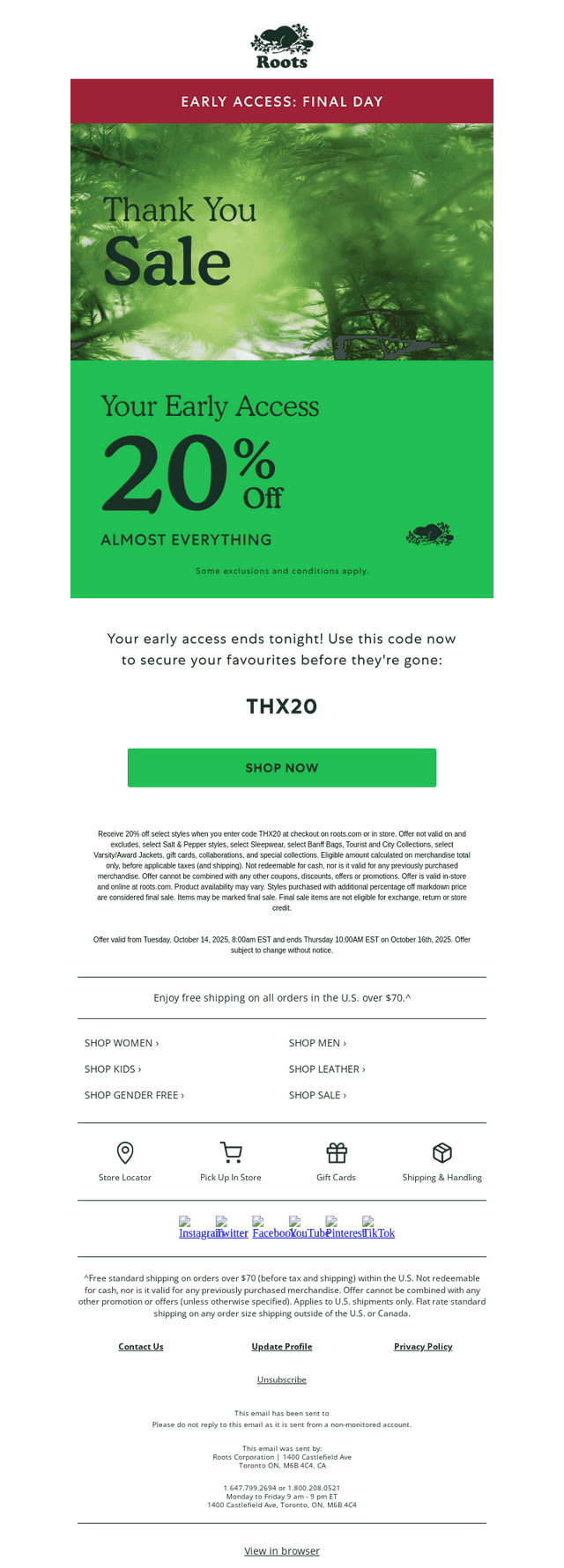 It’s the LAST DAY for Your Early Access ⏰