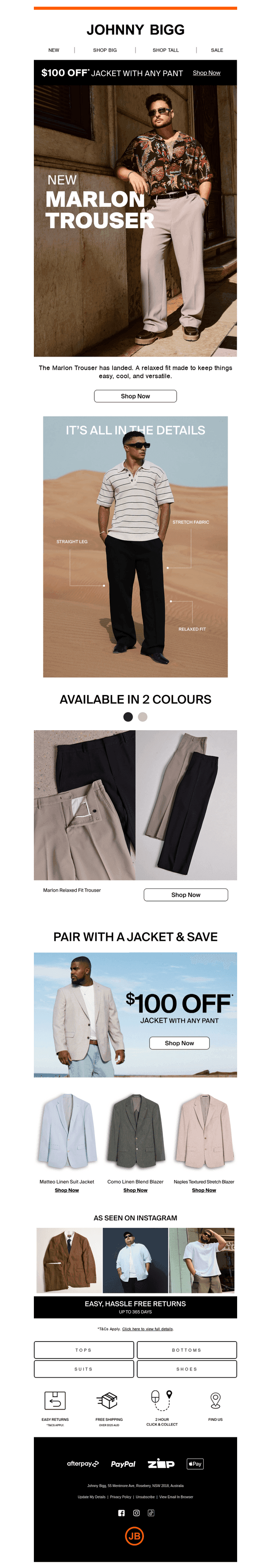 Meet The Marlon Trouser