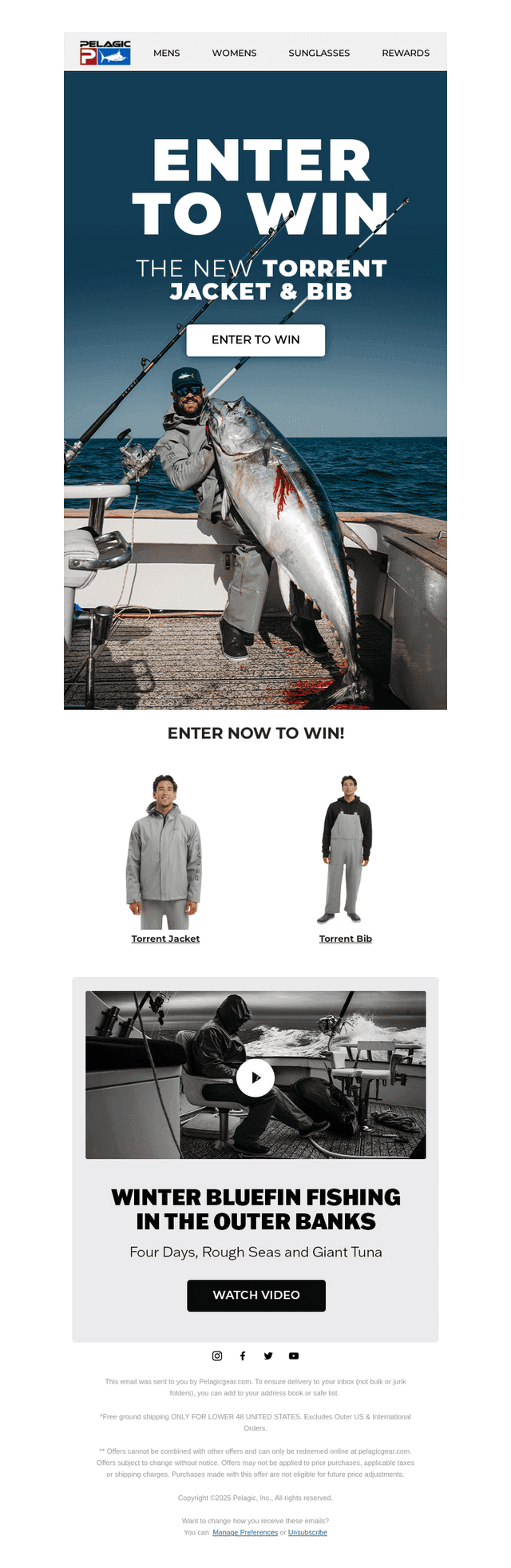 Win the All New Torrent Jacket & Bib!