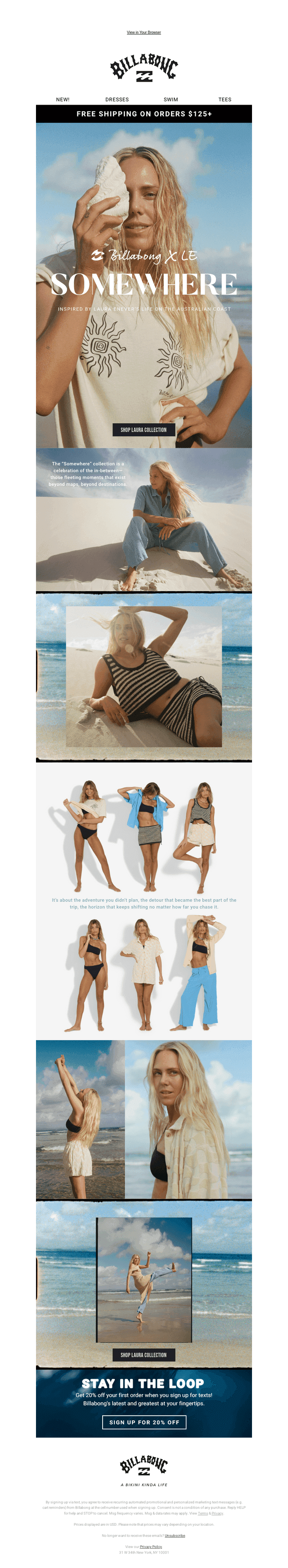 Billabong X Laura Enever