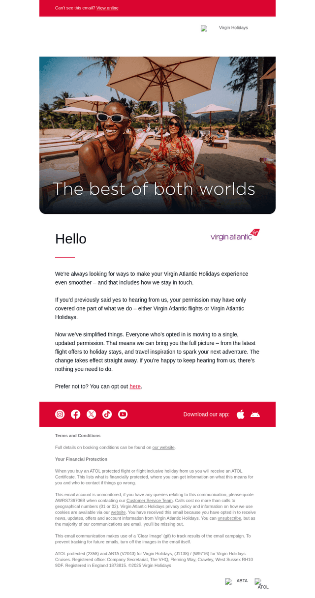 We've made keeping in touch simpler