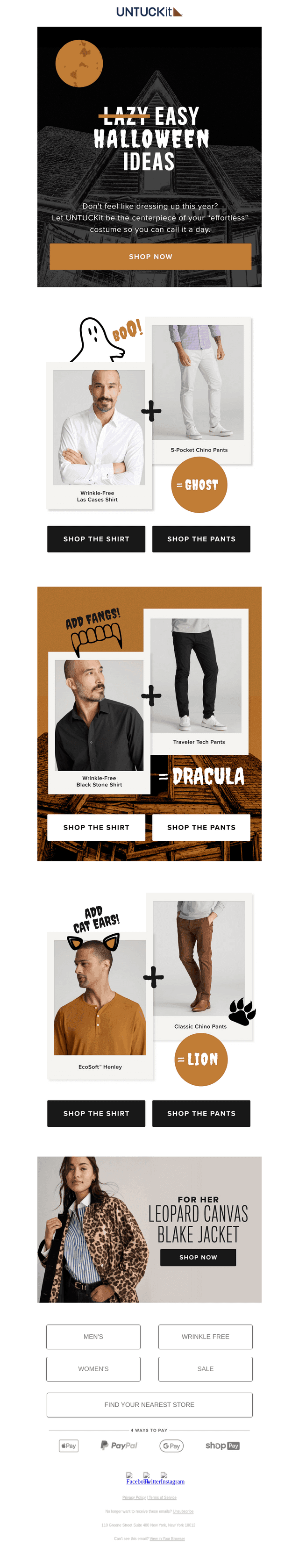 Inside: Your Low-Effort Halloween Costume 🧛