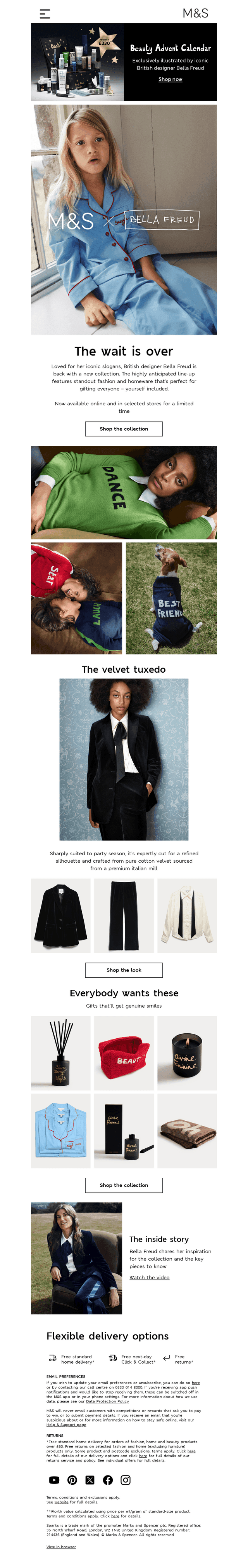 M&S x Bella Freud is here – drop everything