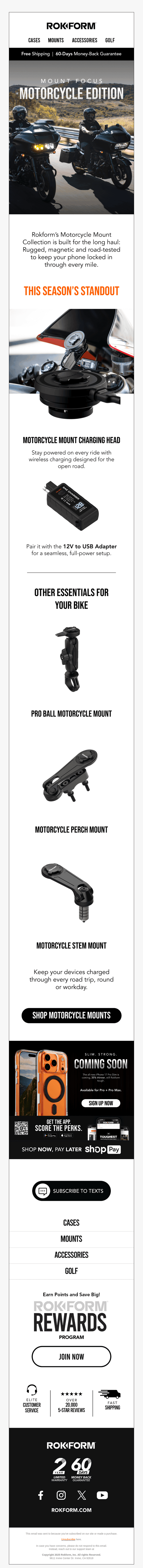 🏍️ Mount Up: Rokform’s Motorcycle Gear Just Got Better