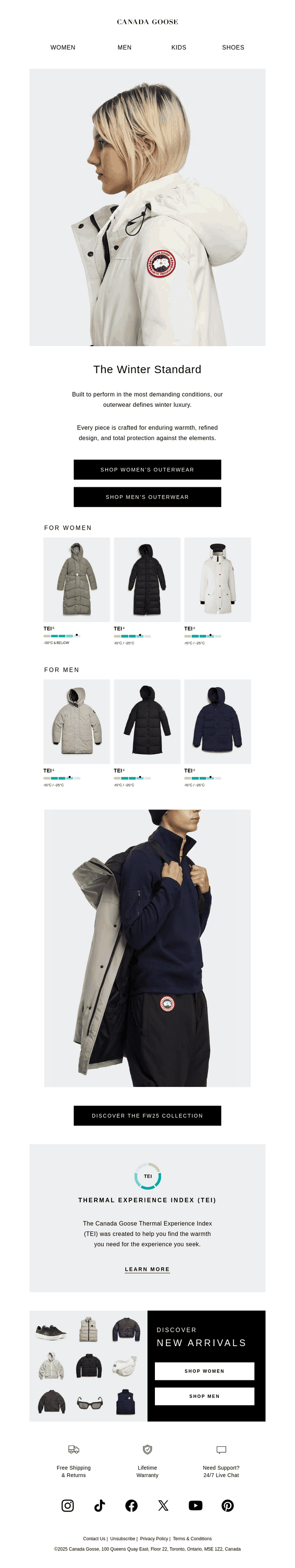 Jackets Built for the Coldest Days