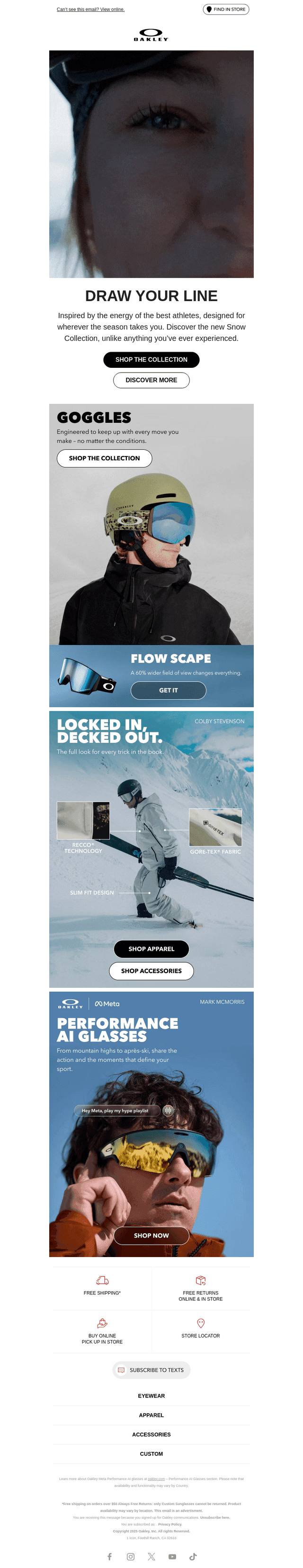 The New Snow Collection Has Dropped