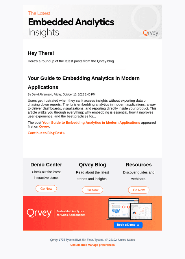 Your Guide to Embedding Analytics in Modern Applications