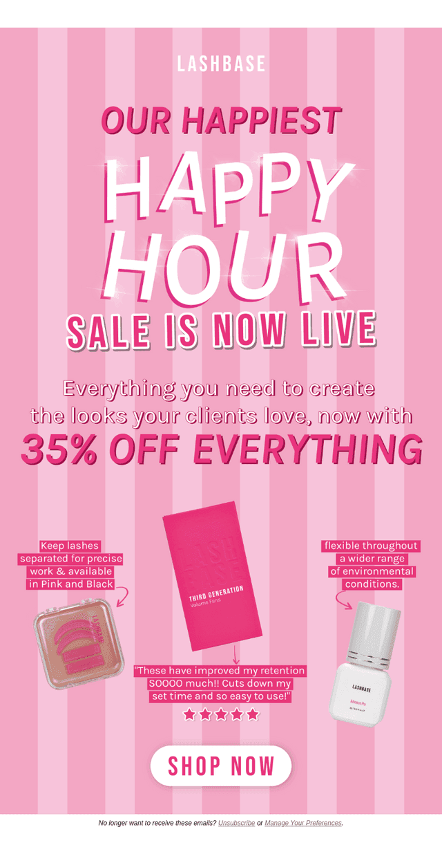 BIGGEST HAPPY HOUR EVER ⏰
