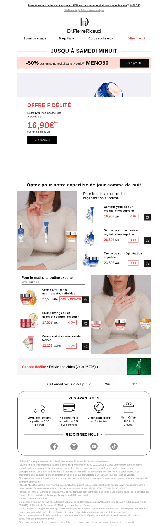 Un 💌 à ne surtout pas manquer
