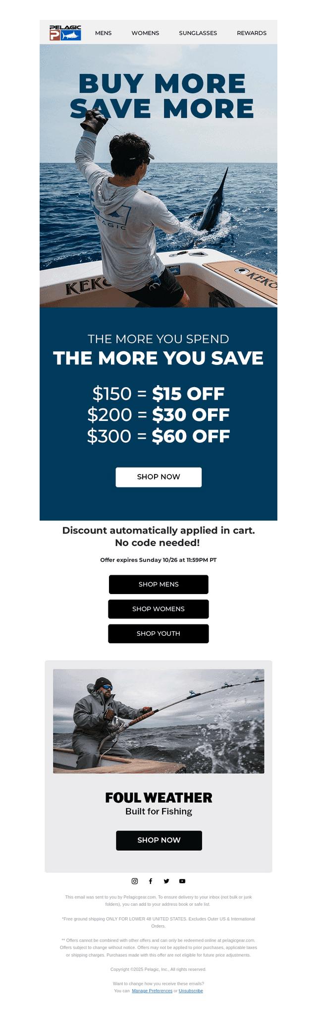 Buy More, SAVE More!