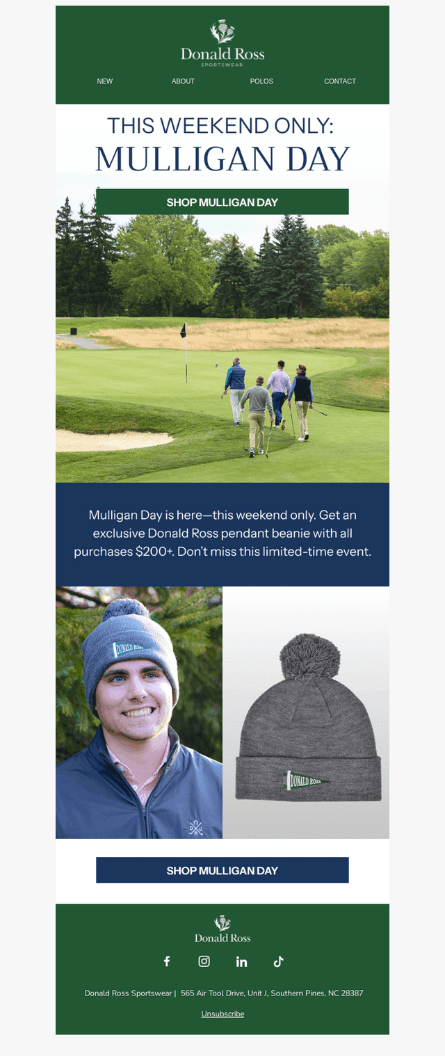 Mulligan Day: This Weekend Only