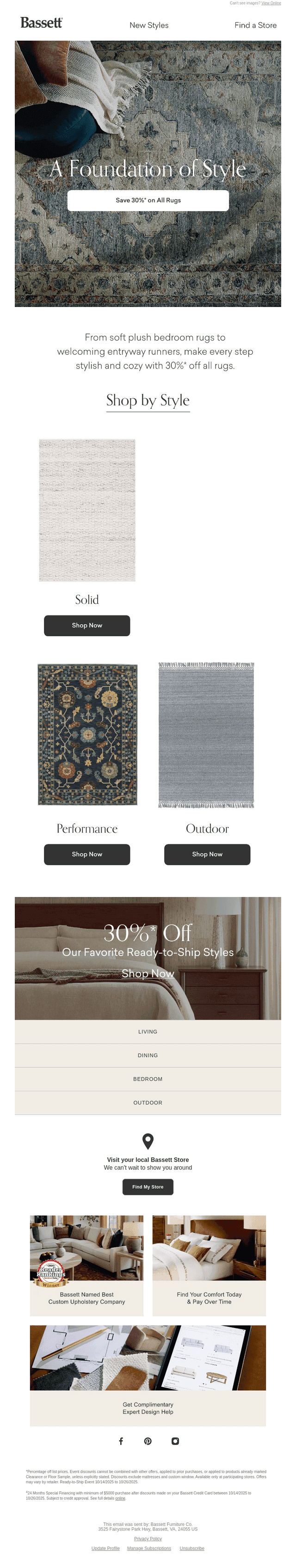 Make a Statement With Rugs