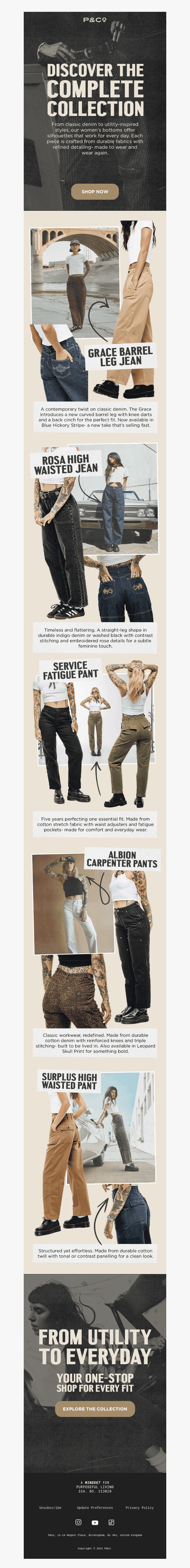 The Complete Women’s Bottoms Collection