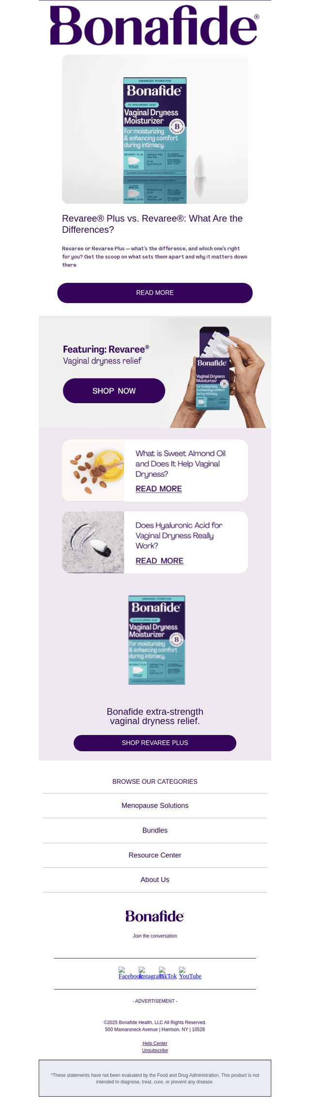 Irritation & dryness? Here’s how Revaree & Revaree Plus compare 💧