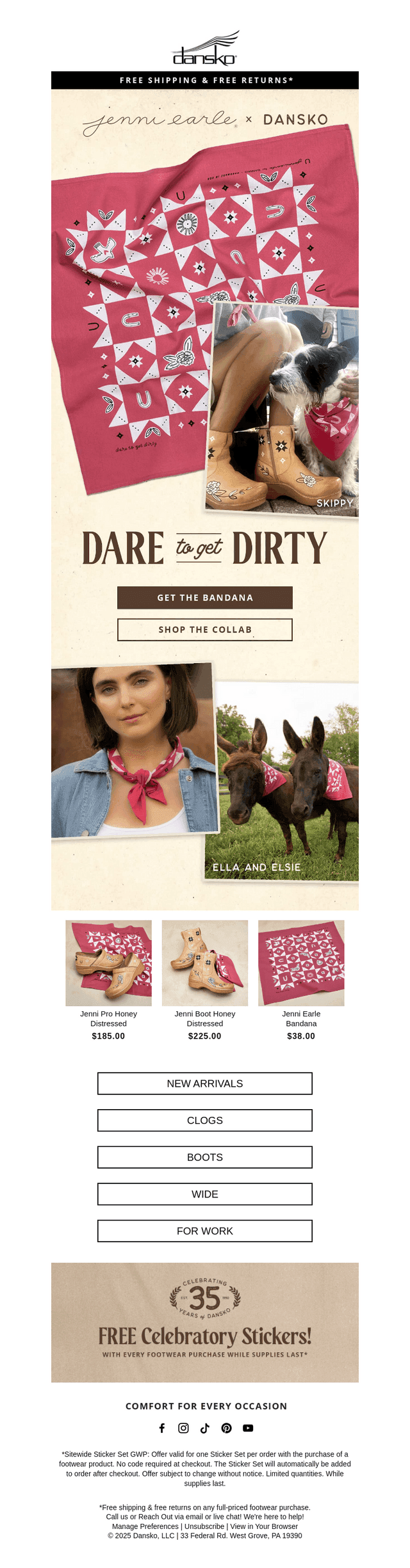 Exclusive Dansko Bandana 😍
