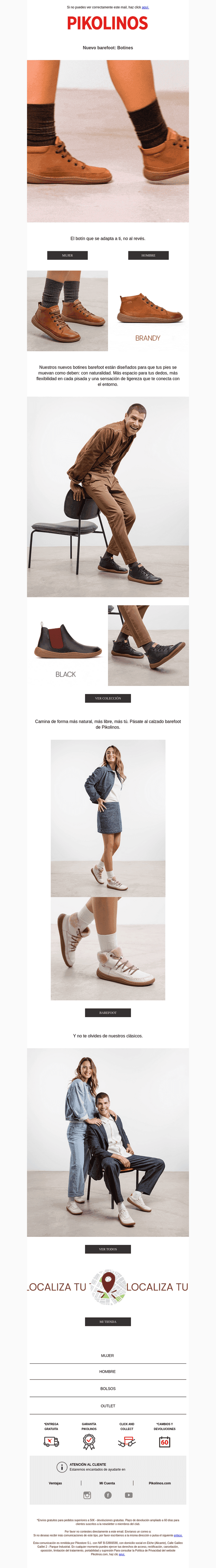 Nuevo barefoot: Botines