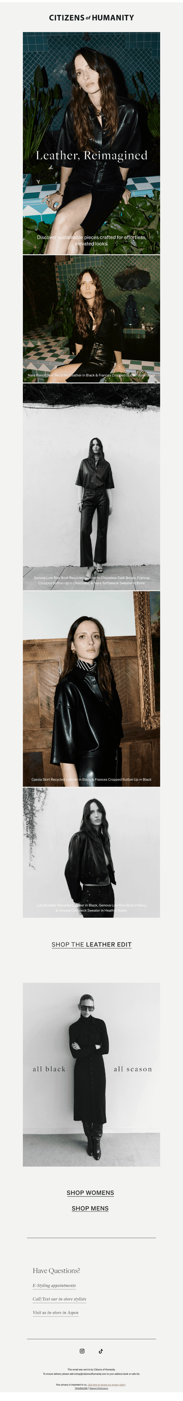 Leather, Reimagined