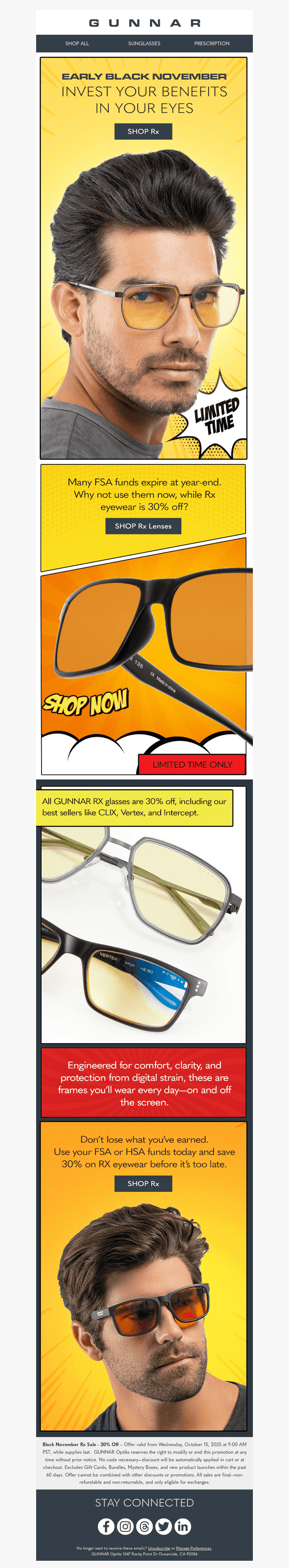 Use It or Lose It: FSA $ + 30% Off