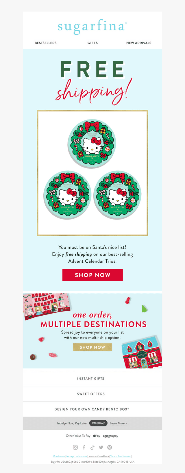 One, Two, Three... Advent Calendars Ship Free! 🎁✨