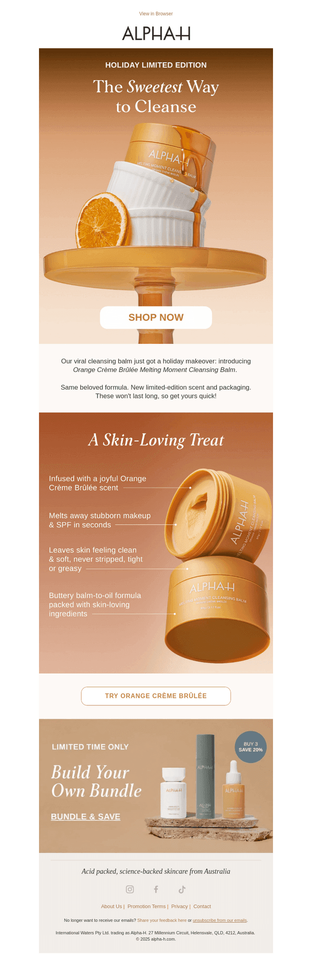 A cleansing experience that feels like dessert.