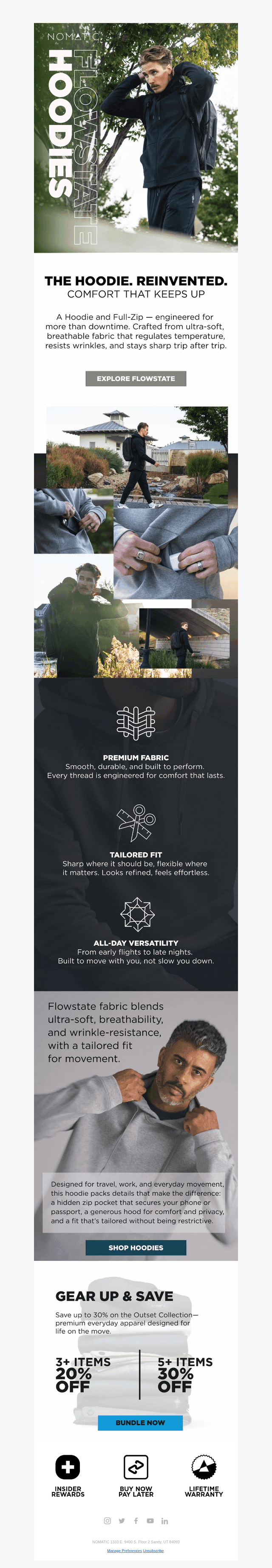 The Hoodie. Reinvented.