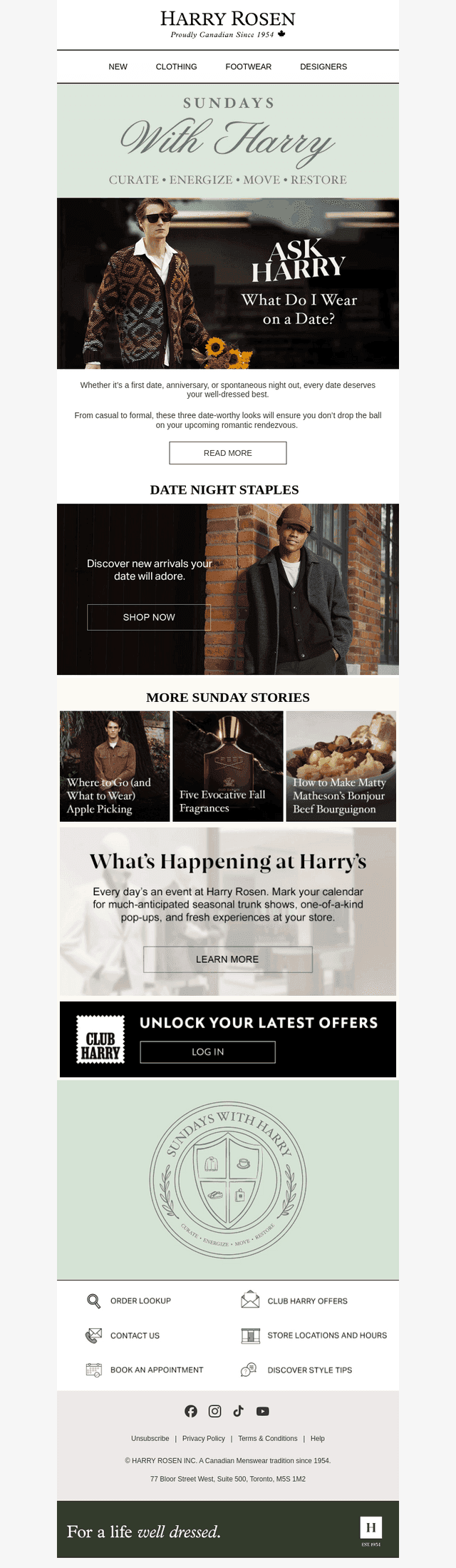 SUNDAY STORIES: Date Night Dressing