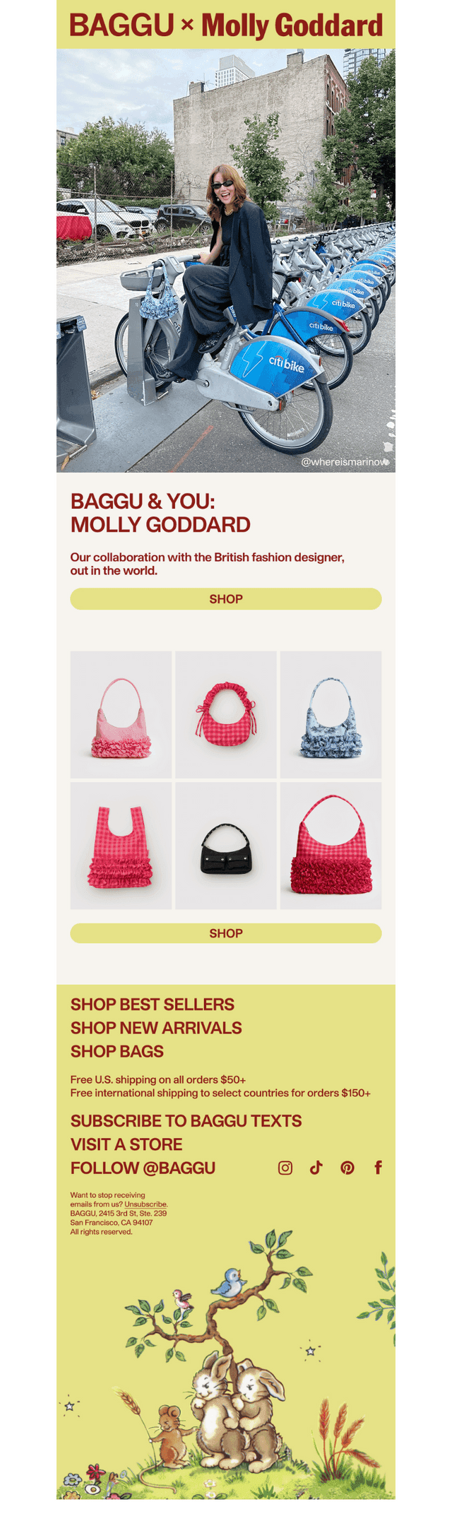 BAGGU & You & Molly Goddard