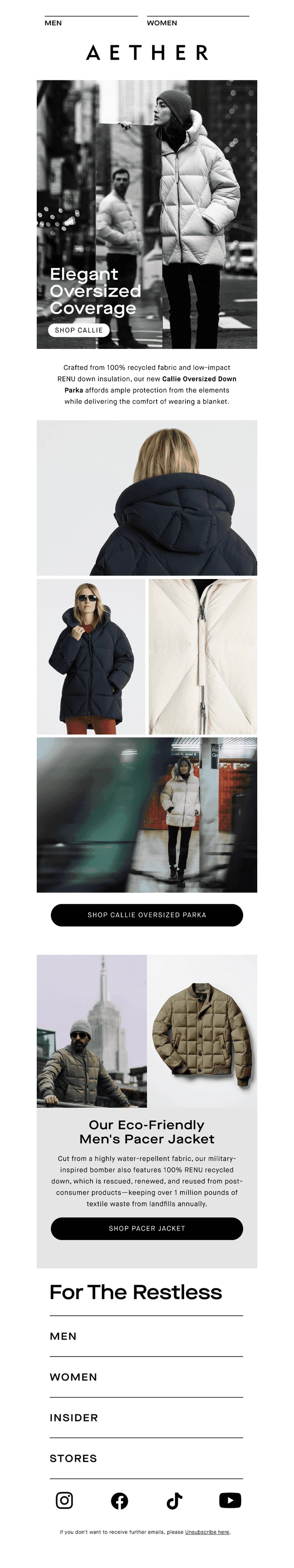 Meet The New Callie Oversized Down Parka