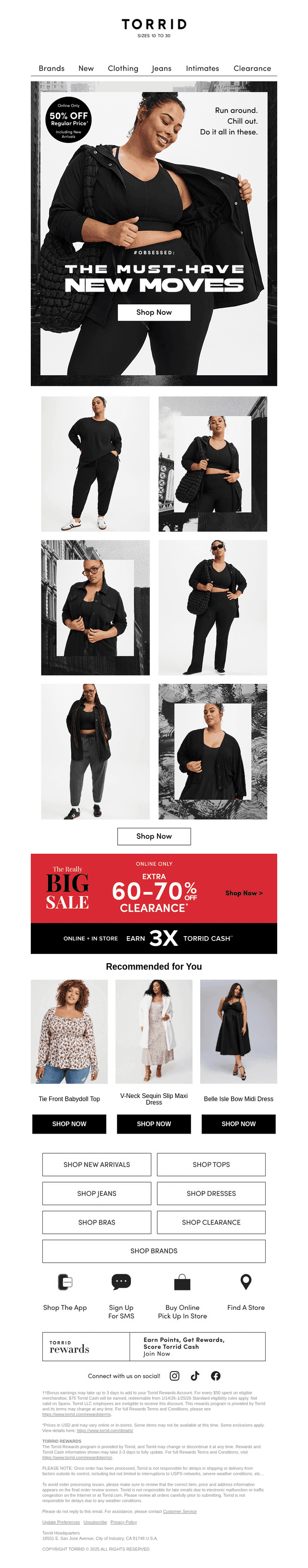 NEW must-have active & more: 50% off!