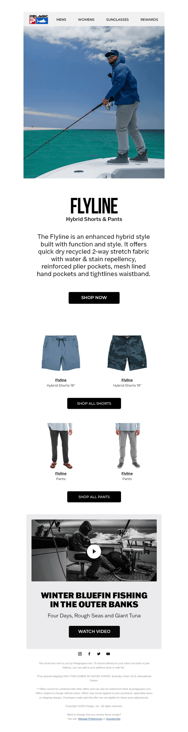 Flyline Pant + Short
