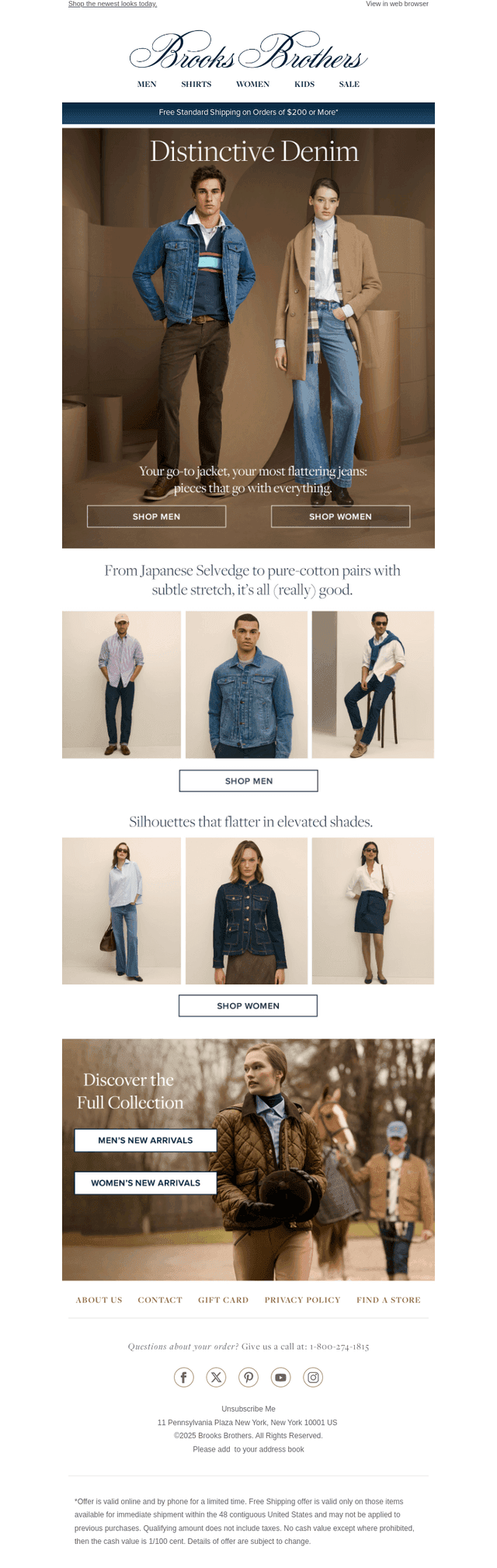 Easy denim does it: instantly cool, always elevated