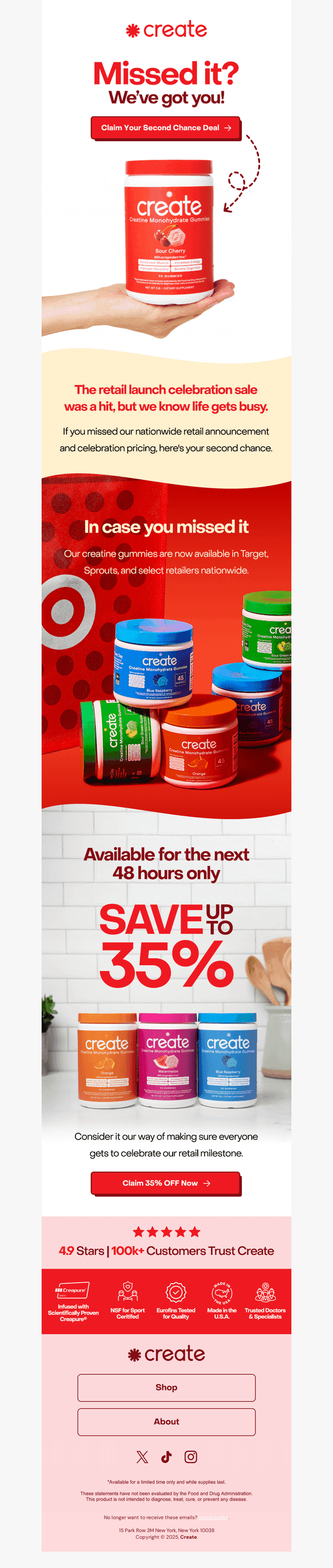Missed the retail celebration? We’ve got you.