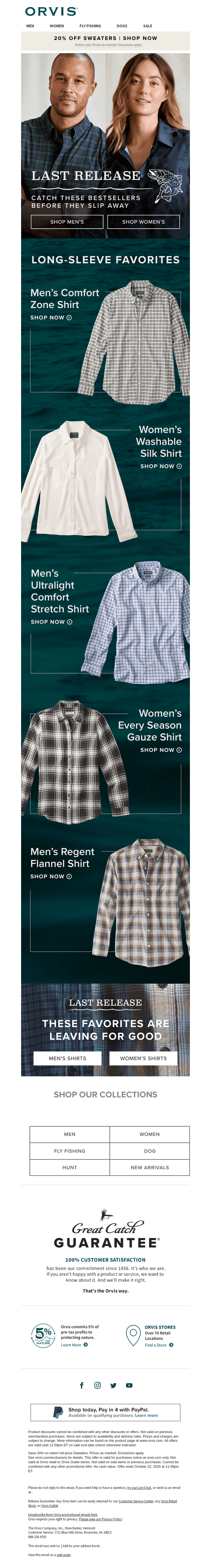 Say “bye” to our bestselling button-downs