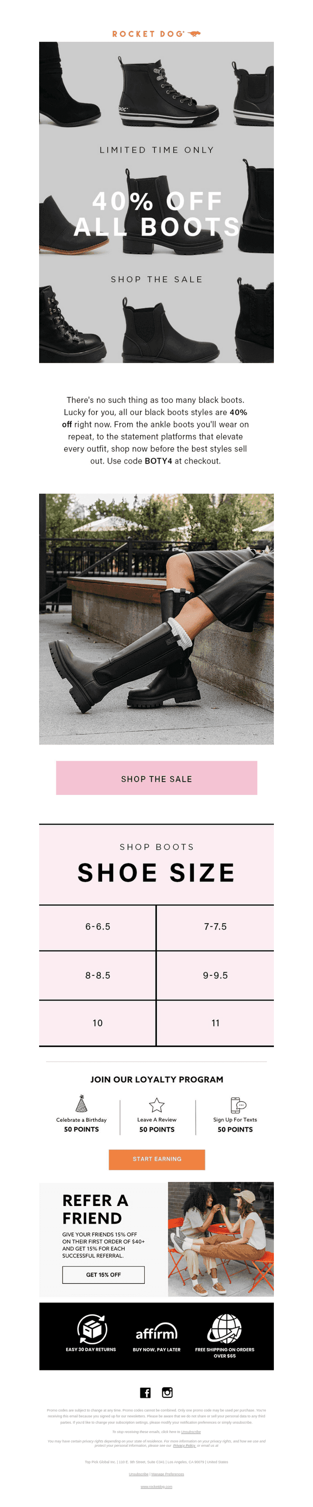 Black Boots You Need: Now 40% Off 🖤