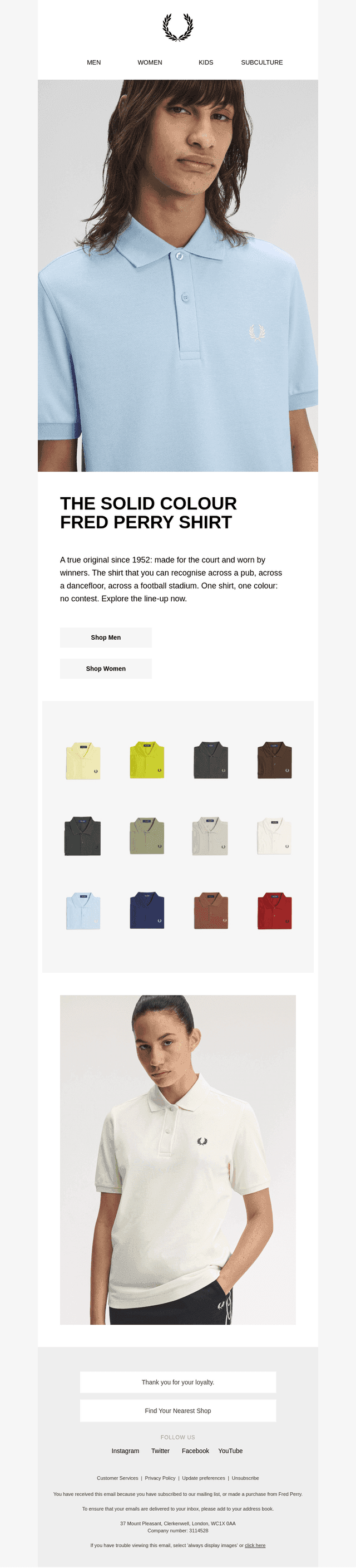 One Shirt, One Colour: No Contest