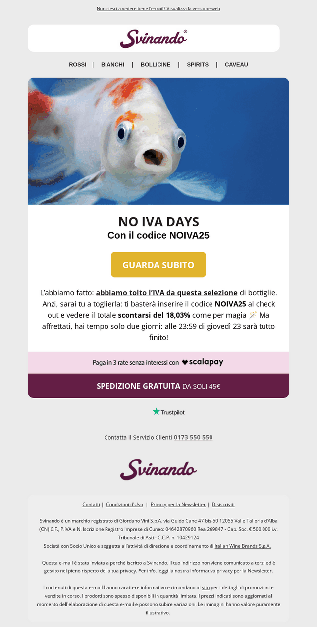 NO IVA: provare per credere
