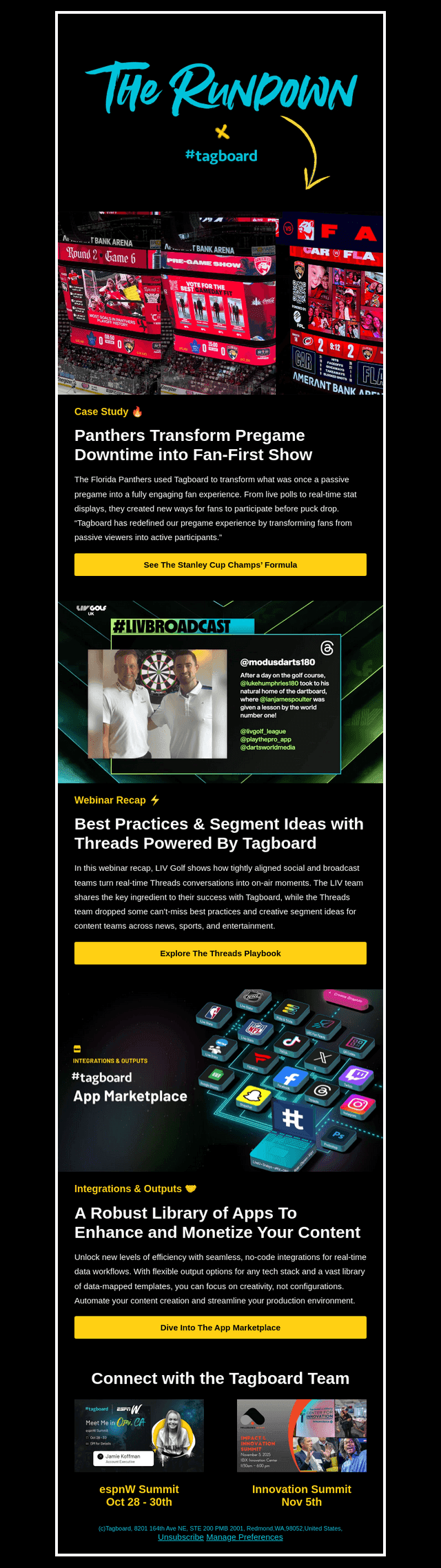 Revolutionize Content: Panthers, LIV & More!