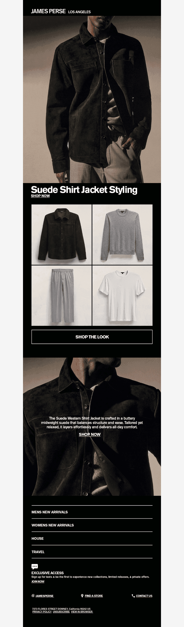 The Western Suede Shirt Jacket