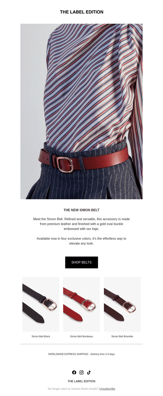 New In: The Simon Belt