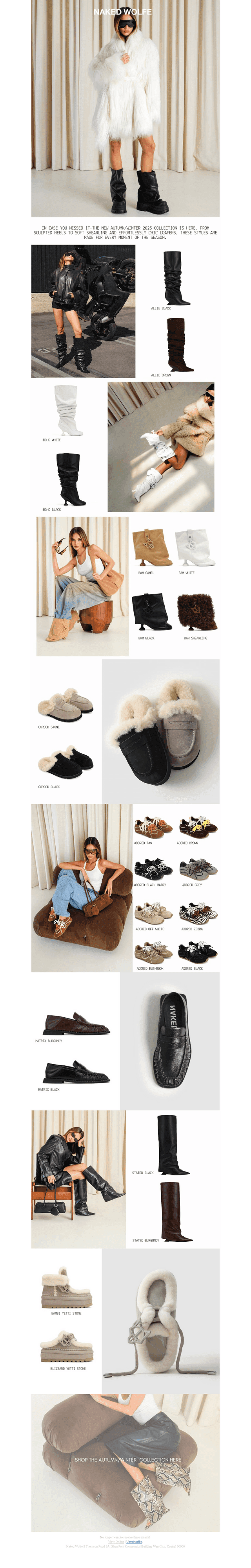 The Autumn/Winter 2025 Collection