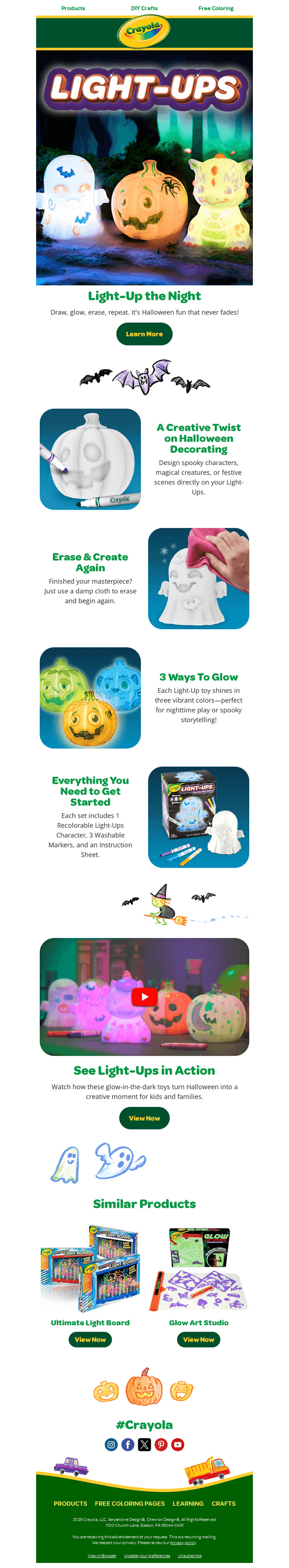 🎃 Halloween Magic Starts with Light-Ups