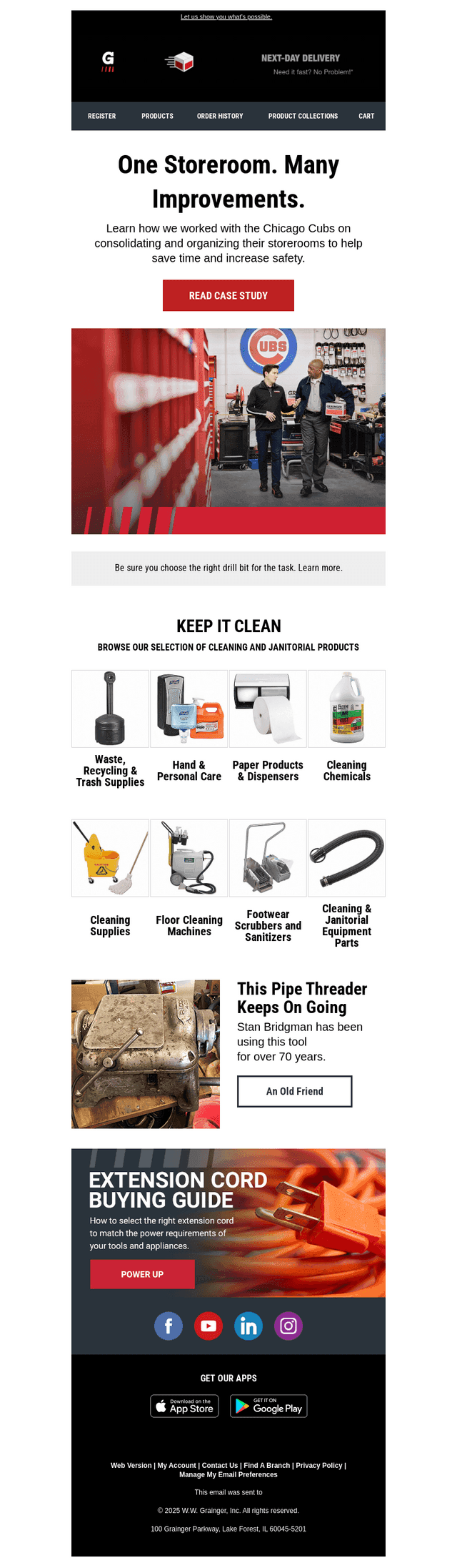 Grainger email from Tue, Oct 21, 2025