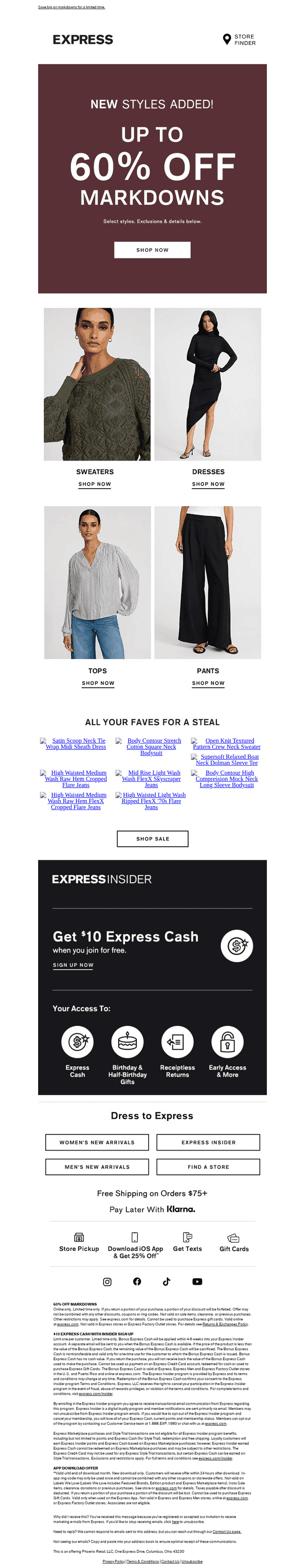 NEW styles added! Up to 60% off