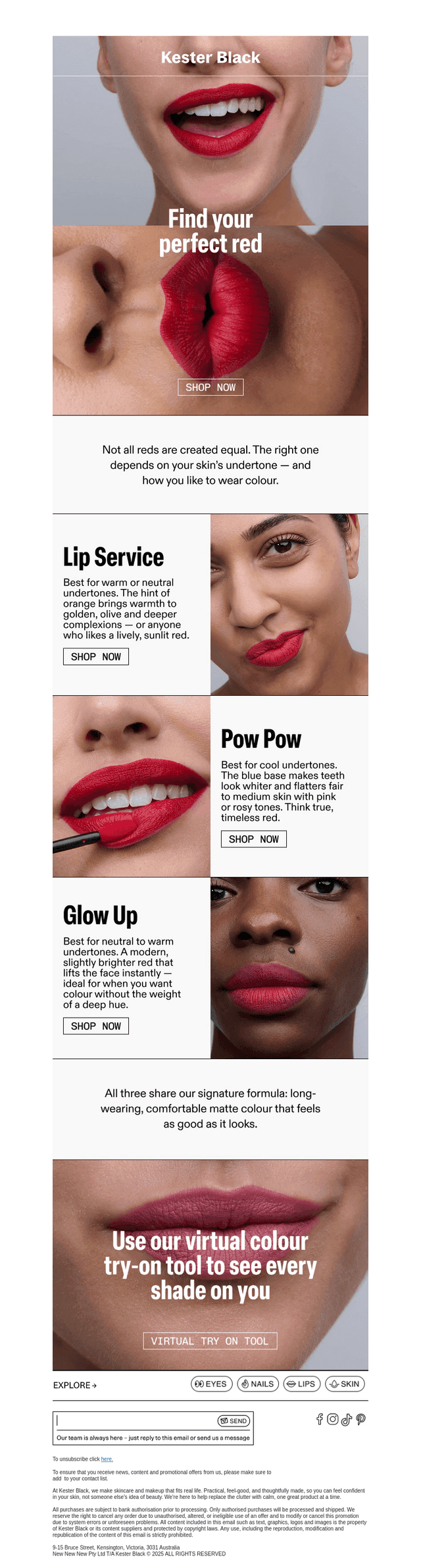 The red that suits you