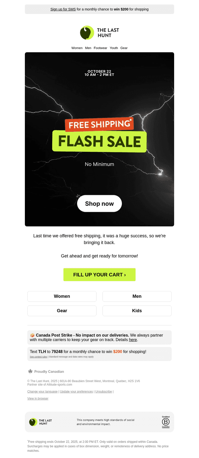 TOMORROW⚡FREE shipping for 4 hours