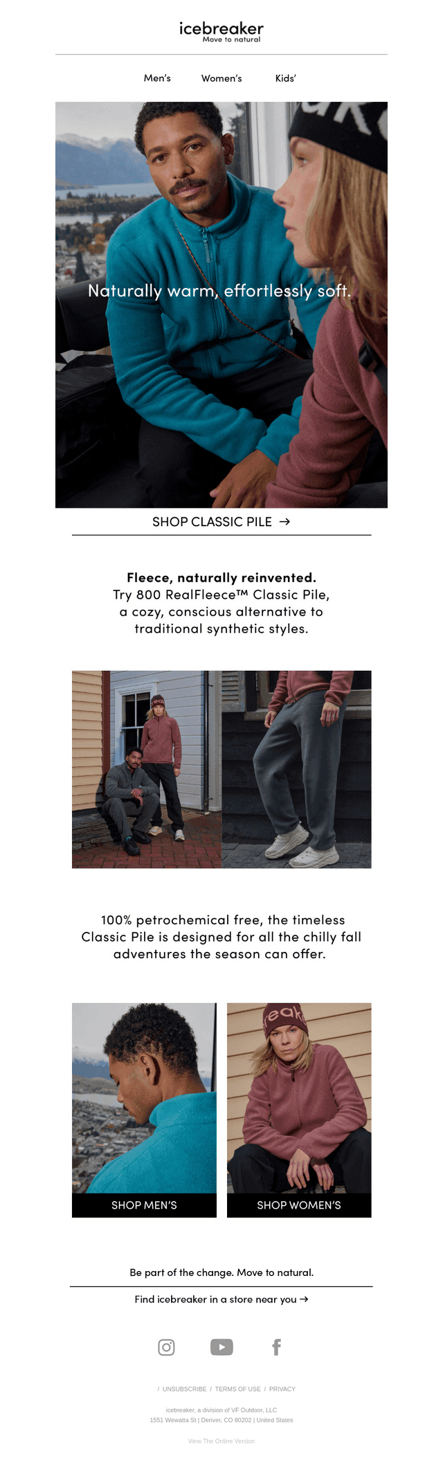 Fleece, the way it should be.