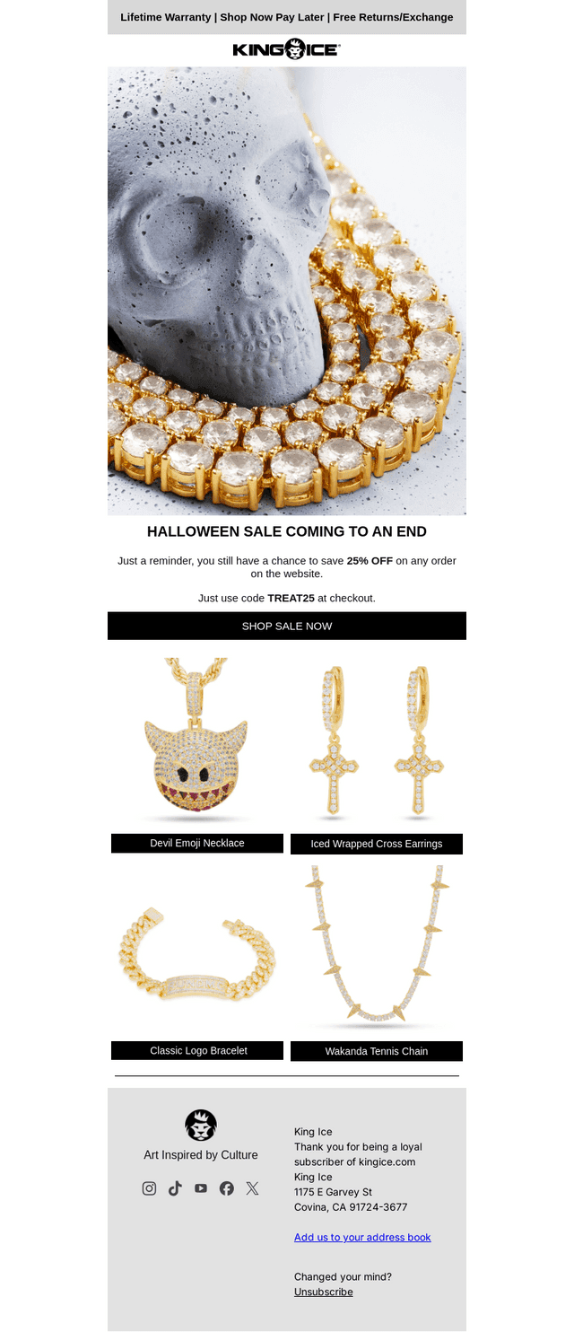 Your 25% Off Deal Ends Soon