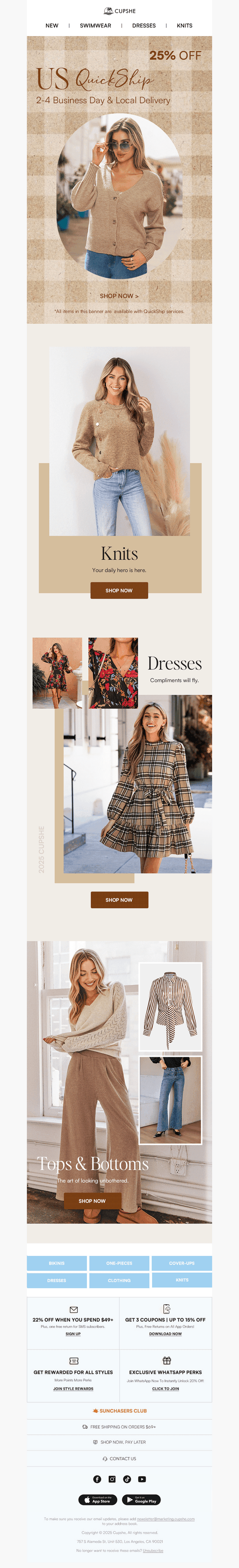 Your Going-Out Look Is Now 25% Off